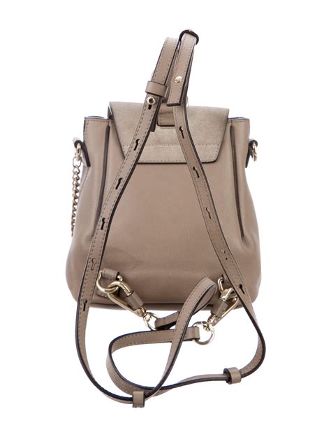 chloe faye mini backpack second hand|chloe handbags uk.